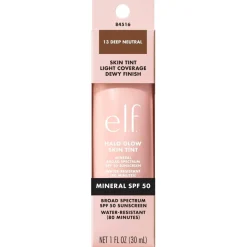 ELF e.l.f. Halo Glow SPF50 13 Deep Neutral Skin Tint Hot