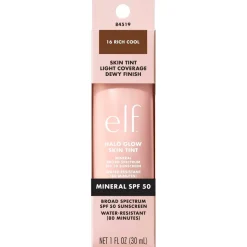 ELF e.l.f. Halo Glow SPF50 16 Rich Cool Skin Tint