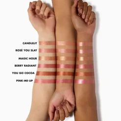 ELF e.l.f. Halo Glow You Go Cocoa Beauty Wand Blush Hot