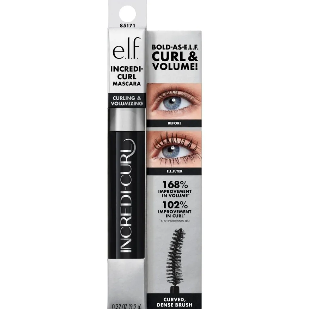 ELF e.l.f. Pitch Black Incredible Curl Mascara Discount