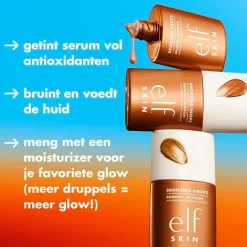 ELF e.l.f. Skin Copper Gold Bronzing Drops Clearance
