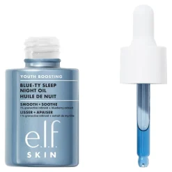 ELF e.l.f. Skin Youth Boosting Blue-Ty Sleep Night Oil New