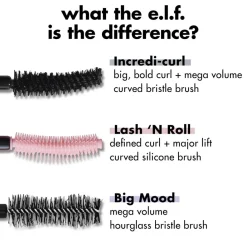 ELF e.l.f. Soft Black Incredible Curl Mascara Online