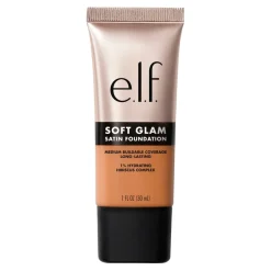ELF e.l.f. Soft Glam 42 Tan Neutral Satin Foundation Sale