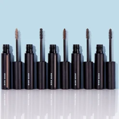 ELF e.l.f. Wow Brow Deep Brown Volumizing Fiber Gel New