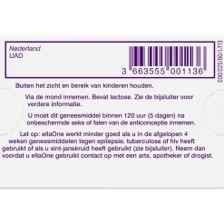 EllaOne Noodanticonceptie Best