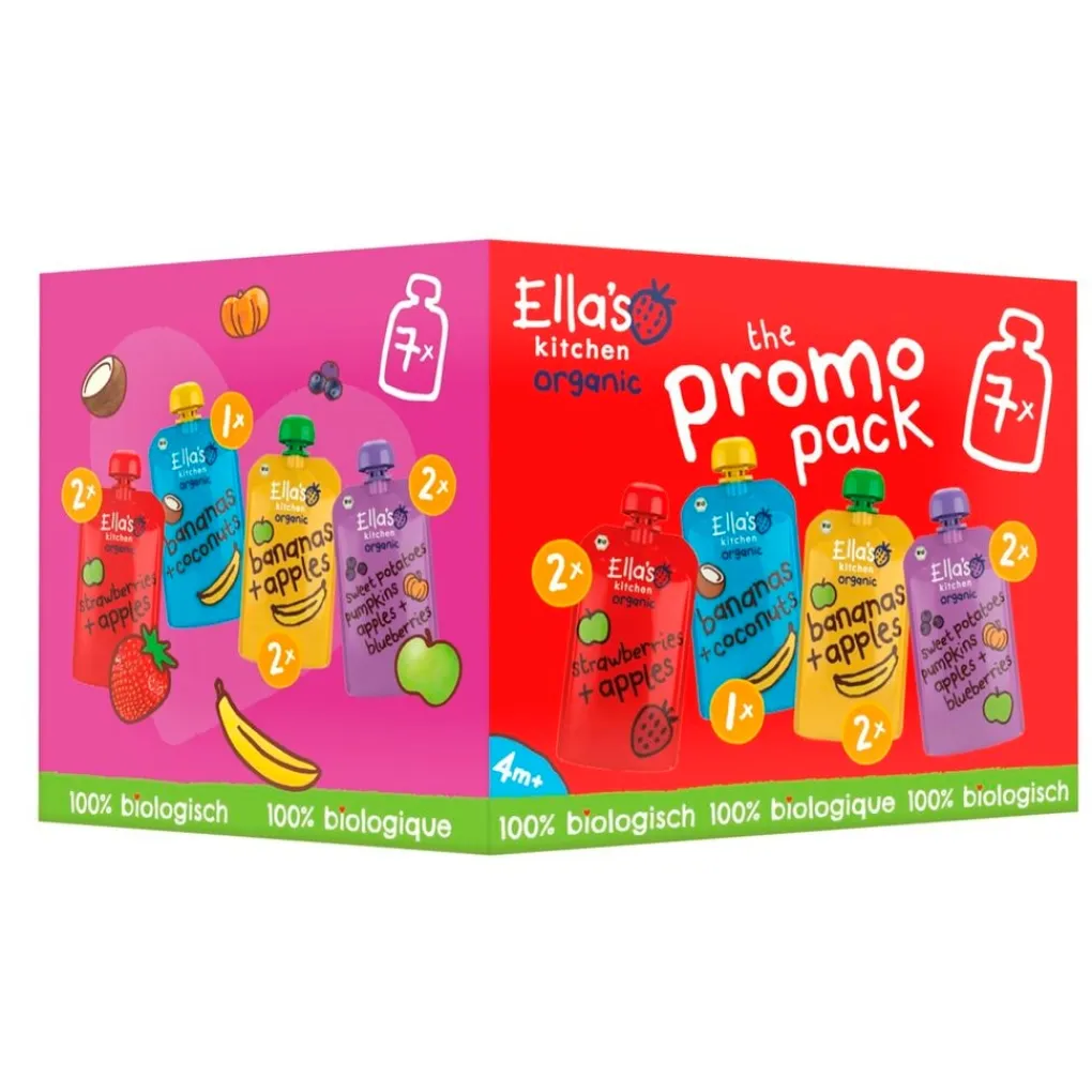 Ella's Kitchen 100% Biologische Knijpzakjes