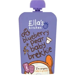 Ella's Kitchen Baby 6M+ Bosbessen Peer Ontbijtje Hot