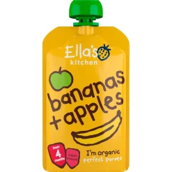 Ella's Kitchen 4+M Bananen En Appels Pureehapje New