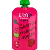 Ella's Kitchen Organic 4M+ Bio Rabarber Aarbeien en Appel Knijpzakje New