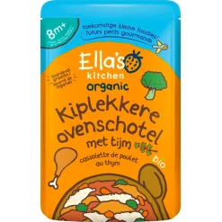 Ella's Kitchen Organic 8M+ Kiplekkere Ovenschotel met Tijm New