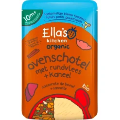 Ella's Kitchen Organic 10M+ Ovenschotel met Rundvlees en Kaneel Online