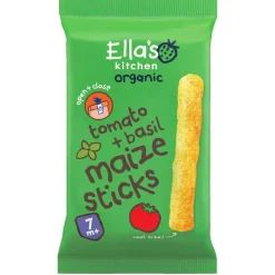 Ella's Kitchen Organic Tomaat en Basilicum 7+M Maïssticks Sale