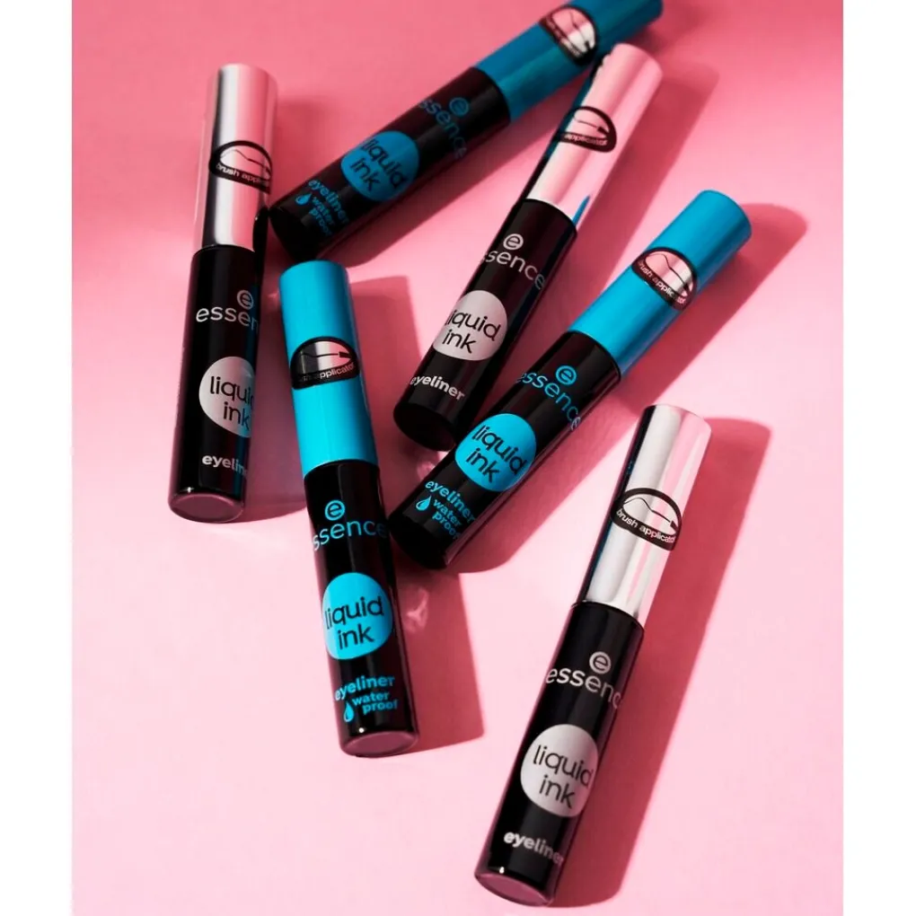 Essence Liquid Ink 01 Black Waterproof Eyeliner Hot
