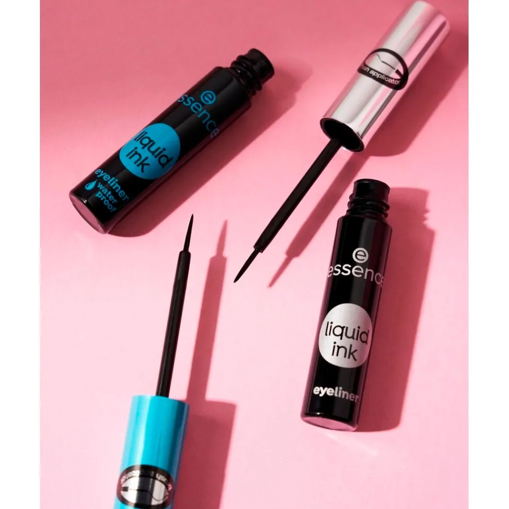 Essence Liquid Ink 01 Black Waterproof Eyeliner Hot