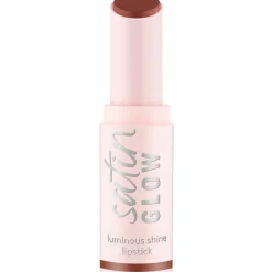 Essence Satin Glow 06 Deja-Brew Luminous Shine Lipstick