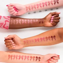 Essence Satin Glow 03 Rose And Shine Luminous Shine Lipstick New