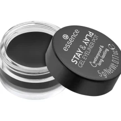 Essence Stay & Play 01 Black Gel Eyeliner Pot Clearance