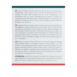 Overig Exotiq Massagekaars Vanille Amber 200g Online