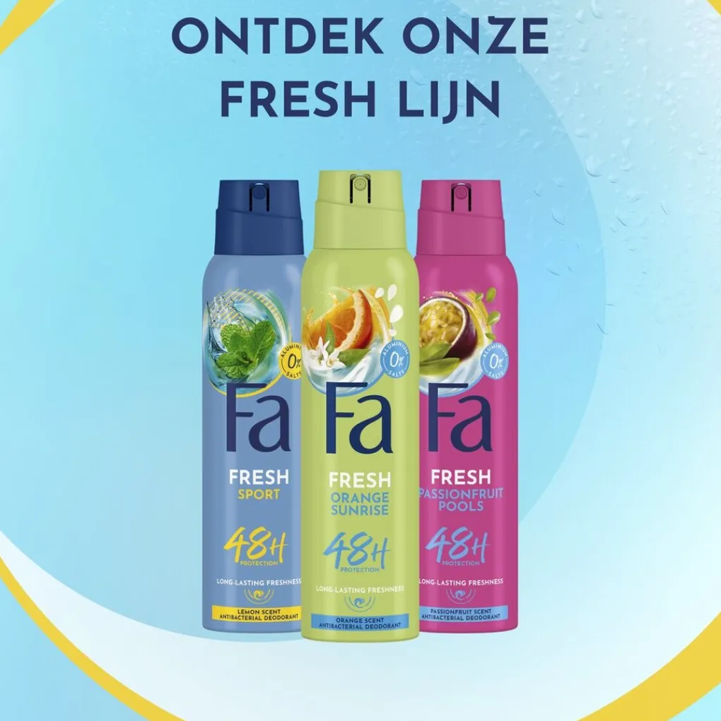 Fa Orange Sunrise Deodorant Spray Outlet