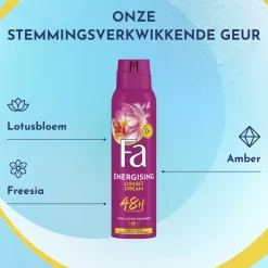 Fa Sunset Dream Deodorant Spray Hot