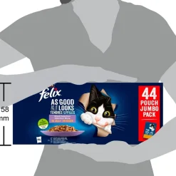 Felix Elke Dag Feest in Gelei Mix Selectie Kattenvoer Clearance