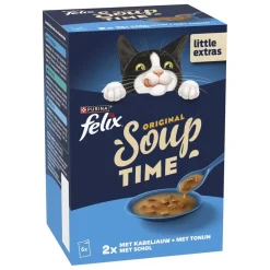Felix Little Extras Soup Time Kattenvoer Sale