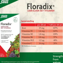 Floradix IJzer-Elixer Hot