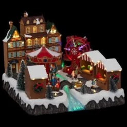 Fééric Lights and Christmas verlicht kerstdorp "kerstmarkt" Best