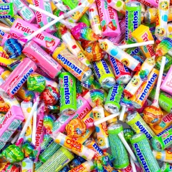 Fruit-tella , Mentos, Chupa Chups & Look-O-Look snoepmix