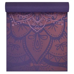 Gaiam Premium Metallic Yoga Mat Hot