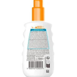 Garnier Ambre Solaire Kids Sensitive Expert+ SPF50+ Hypoallergene Zonnebrandspray