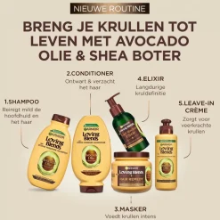 Loving Blends Garnier Avocado-olie & Sheaboter Curl Revival Elixir Intens Voedende Haarolie Outlet