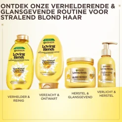 Loving Blends Garnier Blond Remedy Sun-Kissed Chamomile & Bloemenhoning Herstellend Masker Best