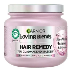 Loving Blends Garnier Rice Water Infusion & Zetmeel Hair Remedy 72u Gladmakend Masker New
