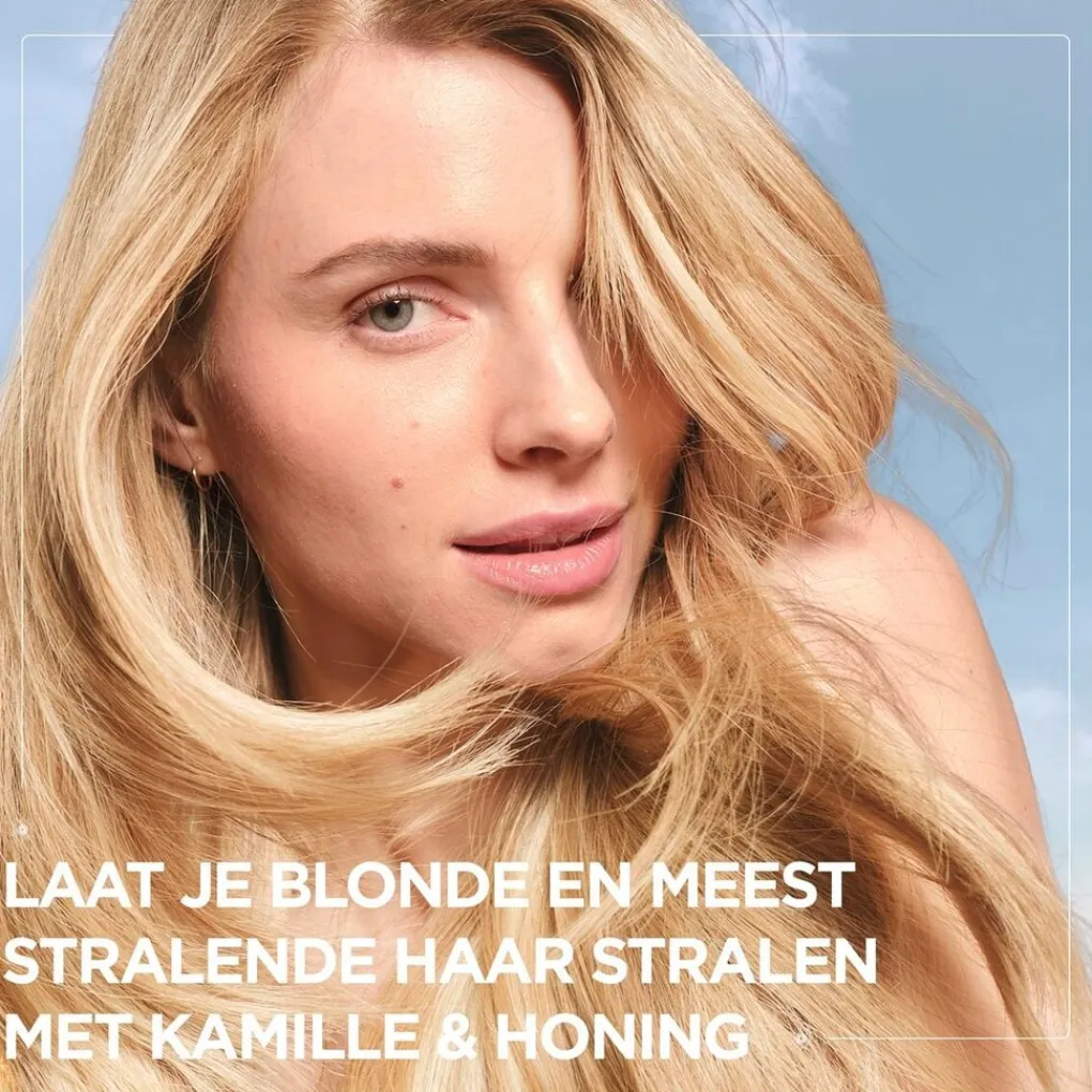 Loving Blends Garnier Sun-Kissed Chamomile & Bloemenhoning Verhelderende & Glansgevende Conditioner Hot