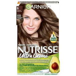Nutrisse Garnier Ultra Crème 5 Lichtbruin Permanente Haarkleuring
