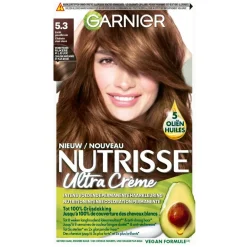 Nutrisse Garnier Ultra Crème 5.3 Licht Goudbruin Permanente Haarkleuring Clearance