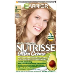 Nutrisse Garnier Ultra Crème 8 Licht Blond Permanente Haarkleuring Online