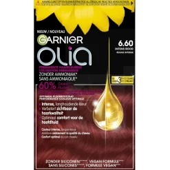 Olia Garnier 6.60 Intens Rood Permanente Crèmekleuring Discount