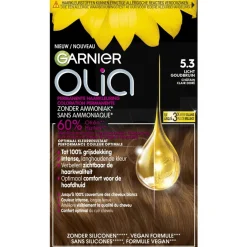 Olia Garnier 5.3 Licht Goudbruin Permanente Haarkleuring New