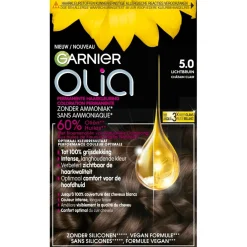 Olia Garnier 5.0 Lichtbruin Permanente Haarkleuring Hot