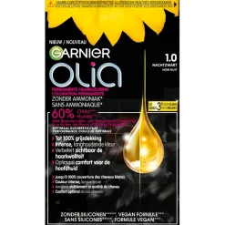 Olia Garnier 1.0 Zwart Permanente Haarkleuring