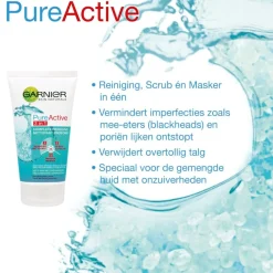 Garnier Skin Naturals Garnier Pure Active Anti-Puistjes 3-in-1 Klei Online