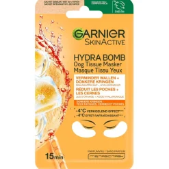 Garnier Skin Naturals Garnier SkinActive Sinaasappel & Hyaluronzuur Oog Tissuemasker Sale
