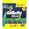 Gillette Blue II Plus Slalom Wegwerpmesjes Discount