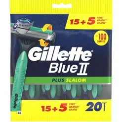 Gillette Blue II Plus Slalom Wegwerpmesjes Discount