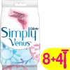 Gillette Venus Gillette Simply Venus3 Wegwerpscheermesjes New