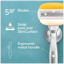 Gillette Venus Pro ComfortGlide Coconut Navulmesjes Discount