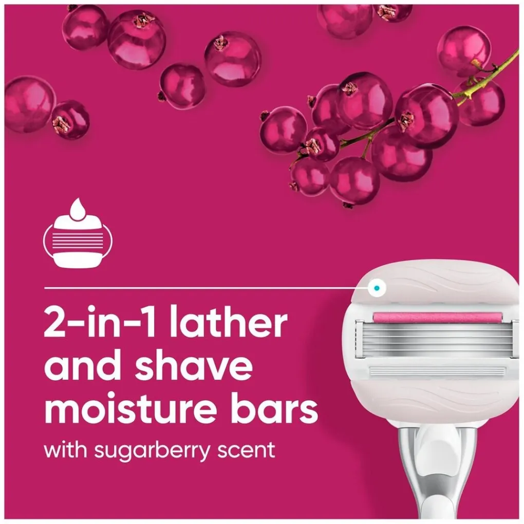 Gillette Venus Pro ComfortGlide Sugarberry Navulmesjes Clearance